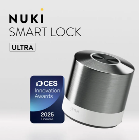 NUKI 221145 SMART LOCK ULTRA Chytrý zámek, Wi-Fi, Matter, včetně univerzální vložky v balení, černý/bílý NUKI 221145 SMART LOCK ULTRA Chytrý zámek, Wi-Fi, Matter, včetně univerzální vložky v balení, černý/bílý